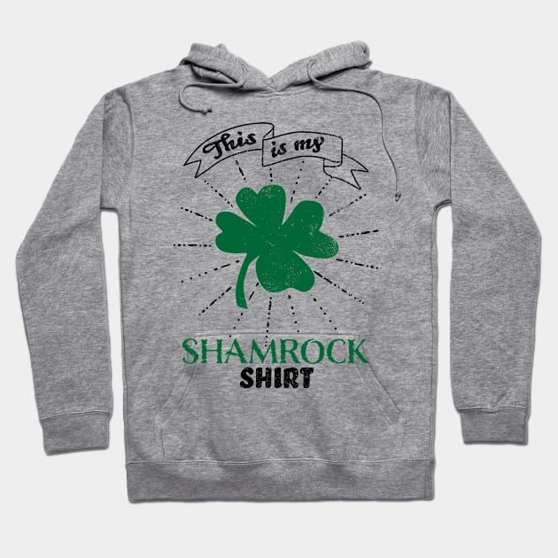 St. Patricks Shamrock Shirt Hoodie by Annelie